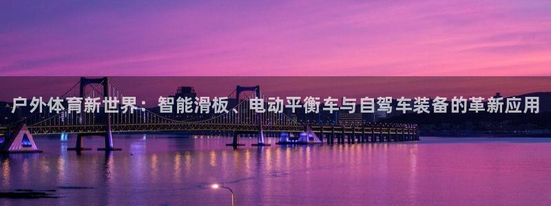 米兰体育官方正版app开户:户外体育新世界:智能滑板、电动平